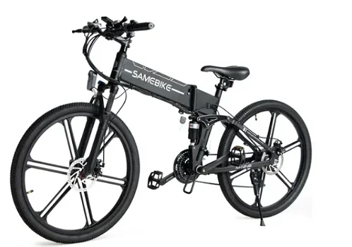 Samebike LO26 II Smart Folding Electr Moped Bike 500W 35km/h - 0