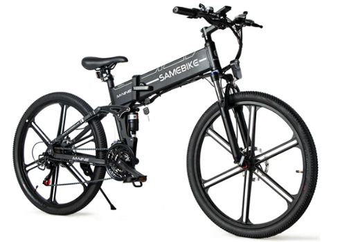 Samebike LO26 II Smart Folding Electr Moped Bike 500W 35km/h - 2