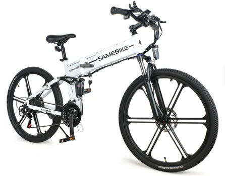 Samebike LO26 II Smart Folding Electr Moped Bike 500W 35km/h - 7