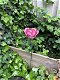 Metalen roos, leuke decoratie voor in de tuin- roos-kado - 3 - Thumbnail