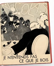 [Paul Iribe] Blanc et Rouge 1930 Wijnhandel Nicolas