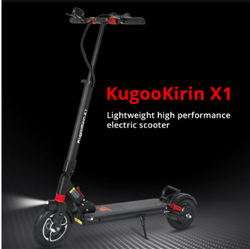 KUGOO KIRIN X1 600W IP54 Speed 35-40km/h 50KM Range scooter - 1