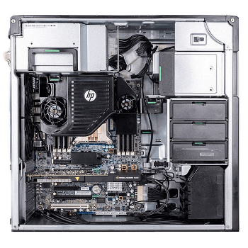 HP Z620 Workstation, 1x 4C E5-2640 2.50 GHz, 32GB (4x8GB) DDR3, 256GB SSD + 1TB HDD SATA/DVDRW - 2