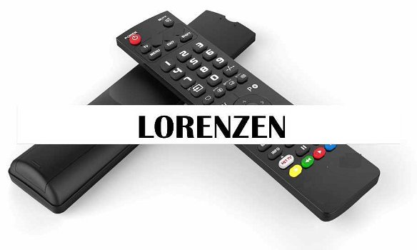 Vervangende afstandsbediening voor de LORENZEN apparatuur. - 0