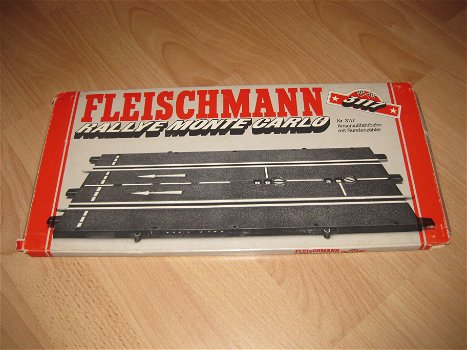 fleischmann racebaan baanstuk startstuk in ovp grijs 3117 - 0