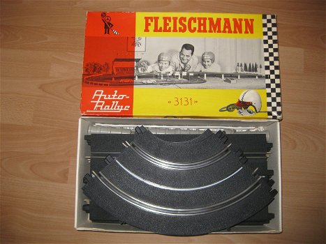 fleischmann racebaan uitbreidingsset in ovp geel 3131 - 1