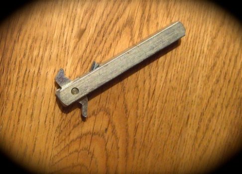 Half spindel 8 x 8 mm, voor montage op de oude deur - 4