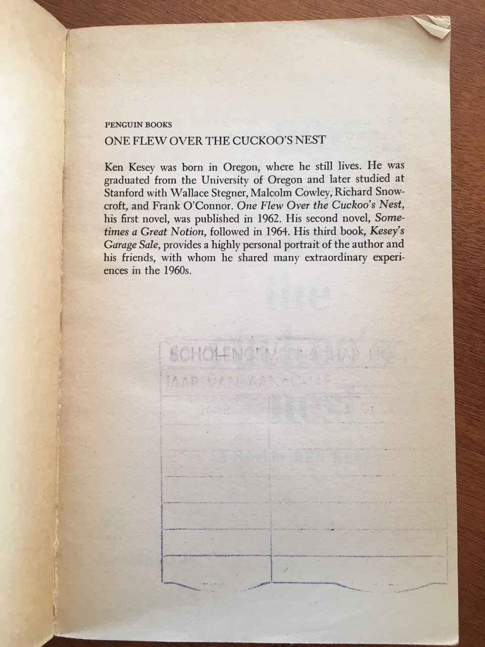 One flew over the cuckoo's nest - Ken Kesey - Afbeelding 4