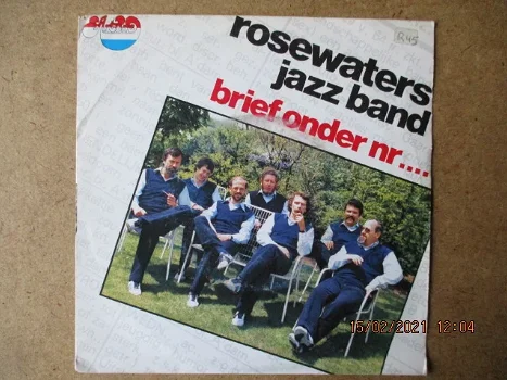 a0352 rosewaters jazz band - brief onder nr - 0