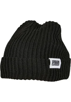 8261 Beanie muts Yarn fisherman black - 0