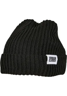 8261 Beanie muts Yarn fisherman black