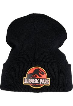 8975 Beanie muts Jurassic Park black - 0