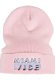 8976 Beanie muts Miami Vice pink - 0 - Thumbnail