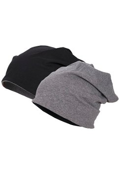 9242 Beanie muts MDis reversible in 9 kleuren - 4