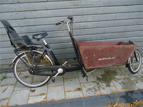 Bakfiets van Andel Amsterdam 28 inch 7 versn made in holland fiets - 0