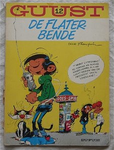 Strip Boek, GUUST, DE FLATERBENDE, Nr.12, Dupuis, 1976.(Nr.1)