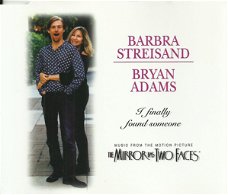 CD Single Barbra Streisand & Bryan Adams I Finally Found Someone