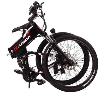 KAISDA K1 26 inch 500W 30km/h Folding Electric Moped Bike .. - 1