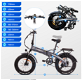 KAISDA K2 20*4.0 inch Fat Tire 500W Max 35km/h Folding Bike. - 2 - Thumbnail