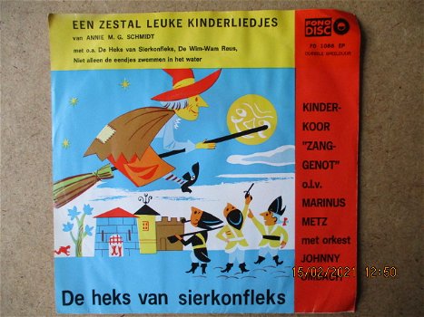 a0513 kinderkoor zanggenot - een zestal leuke kinderliedjes - 0