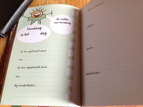 kinderdagverblijfboek - is speciaal gemaakt voor ouders - 1