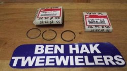 2x Zuigerveren Set 39.75 mm Honda SS 50 CD 50 C 50 ORIGINEEL
