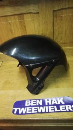 Voorspatbord Zwart Peugeot Buxy Speedake Zenith NIEUW