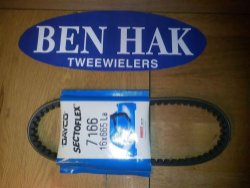V-snaar Dayco Kymco Dj Honda Dio Sym DD 2t 16x665 UITVERKOOP