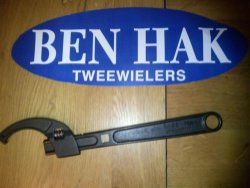 ADJUSTABLE PIN SPANR Honda 4-tact gereedschap ORIGINEEL 07702-0020001