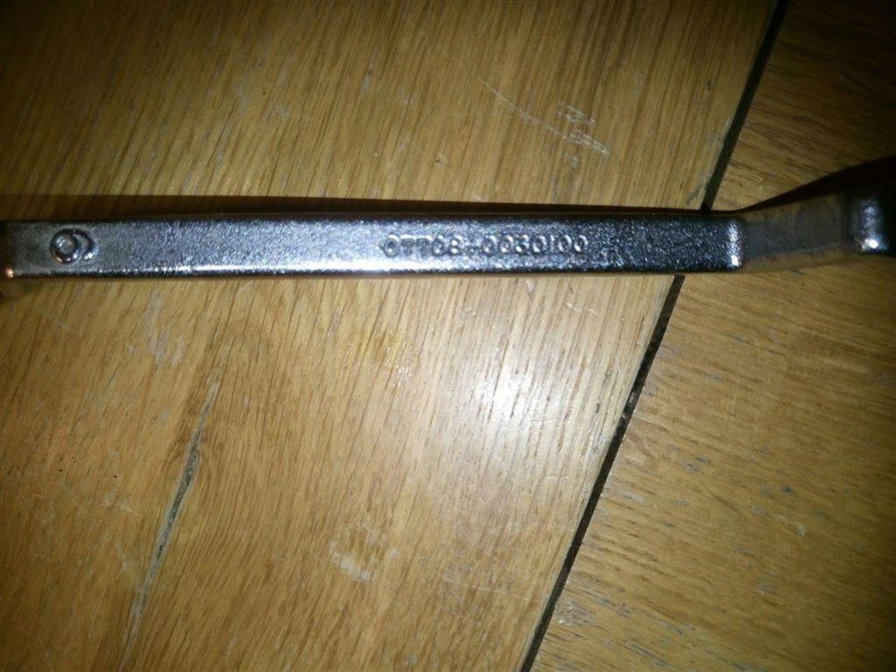 Wrench, 8x9 Mm Honda 4-tact gereedschap ORIGINEEL 07708-0030100 - Afbeelding 2