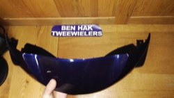Koplampkap Yamaha Neo Neos Blauw UITVERKOOP NIEUW