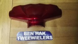 Stuurkap Peugeot Vivacity ot voor 2008 ROOD NIEUW UITVERKOOP
