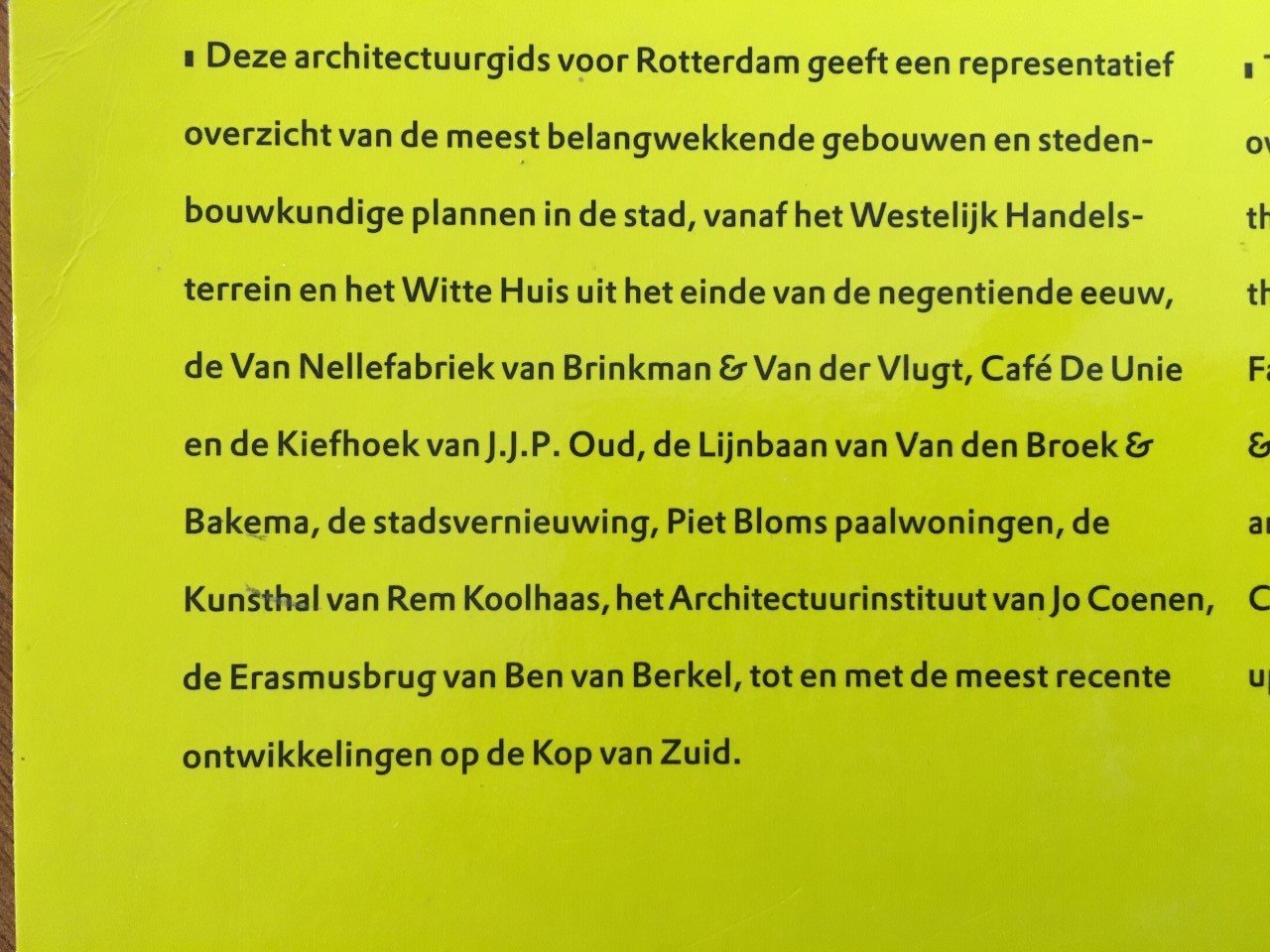 Architectuurgids Rotterdam - Paul Groenendijk, Piet Vollaard - nr. 1