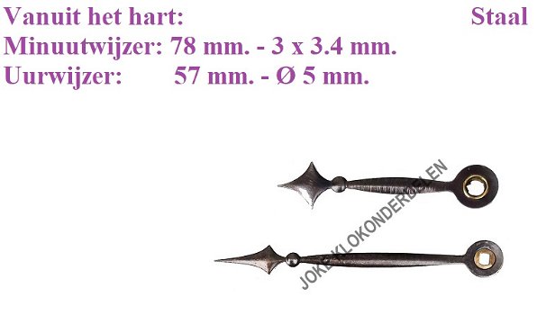 = Wijzers = regulateur =45320 - 0