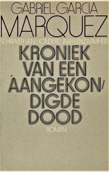 KRONIEK VAN EEN AANGEKONDIGDE DOOD - Marquez - 0