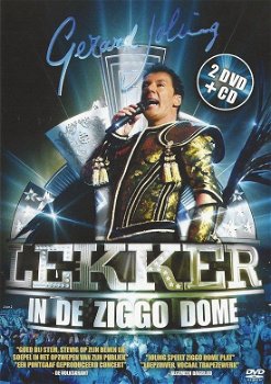 Gerard Joling – Lekker In De Ziggo Dome ( 2 DVD & CD) Nieuw/Gesealed - 0