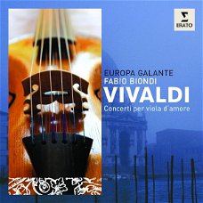 Fabio Biondi  -  Vivaldi, Europa Galante  – Concerti Per Viola D'amore  (CD) Nieuw
