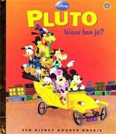 Elizabeth Beecher -  Walt Disney – Pluto: Waar Ben Je ?  (Hardcover/Gebonden) Gouden Boekje