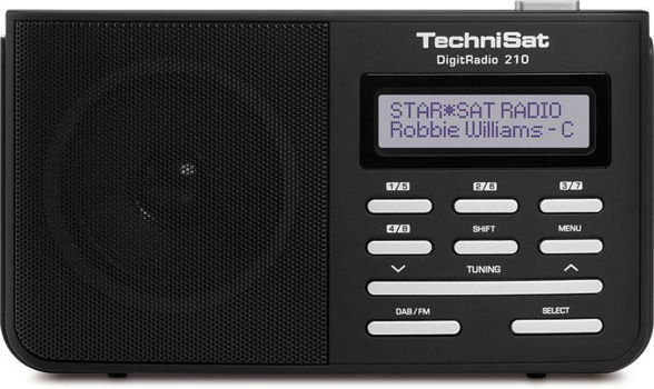 TechniSat DAB+ DigitRadio 210 zwart - 0