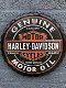 Harley Davidson-metalen wand kroon dop, kado - 0 - Thumbnail