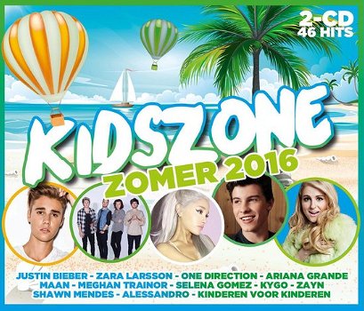 Kidszone - Zomer 2016 (2 CD) - 0