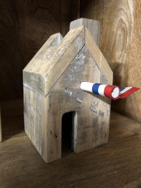 Decoratieve huisjes , met de hand vervaardigd ,vogelhuis - Afbeelding 7