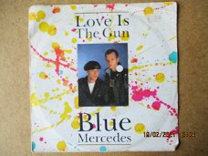 a0879 blue mercedes - love is the gun