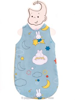 Baby Born 43 cm Slaapzak Nijntje/slaap/sterren/blauw/geel