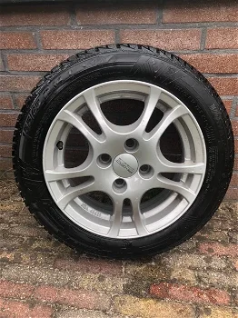 Winterbanden met aluminium velgen 155/65 R14 T - 4