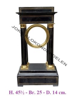 = Klokkast kolompendule zonder uurwerk = opknapper =45358