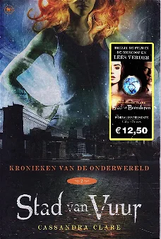 STAD VAN VUUR, KRONIEKEN VAN DE ONDERWERELD deel 2 - Cassandra Clare 