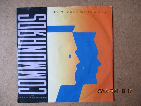 a0968 communards - dont leave me this way - 0