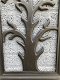 Prachtig wandornament koloniaal hout gesnedenboom - 4 - Thumbnail