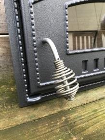 Ovendeur voor de kachel of oven metn temperatuur meter - Afbeelding 5